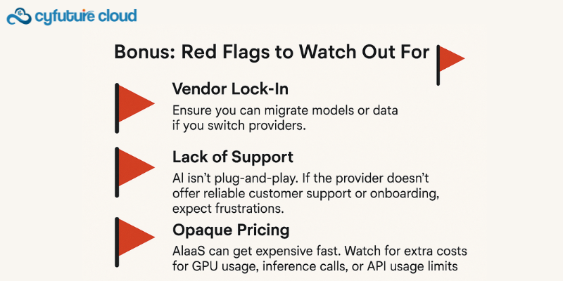 Bonus: Red Flags to Watch Out For